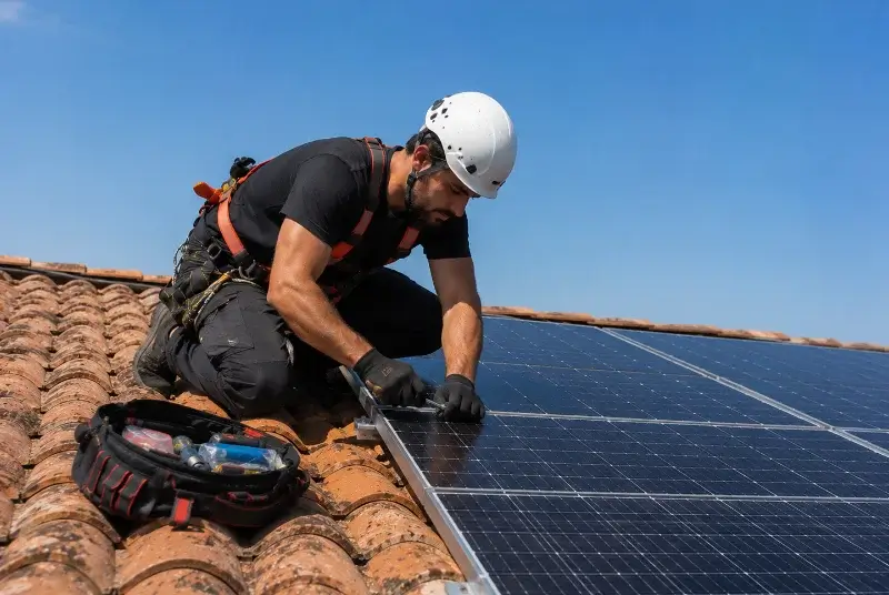 Maintenance et monitoring de panneaux solaires à Achenheim